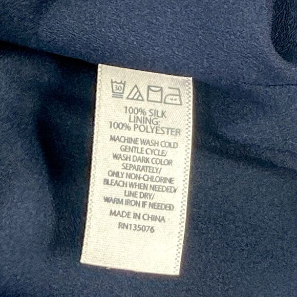 C. Wonder Cami Dress Womens XL Blue Green Silk Nautical Summer Beachy Comfy New - Picture 11 of 16